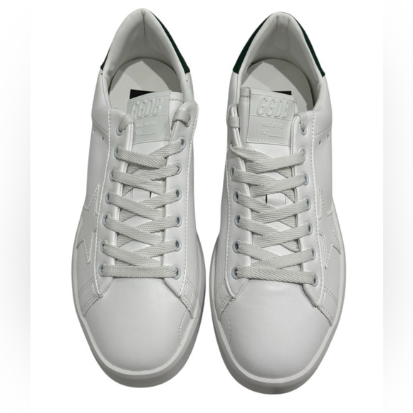 Golden Goose Women's Pure Star Sneaker White Green NWT - Picture 9 of 12